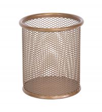 WIREMESH PEN POT - ROSEGOLD