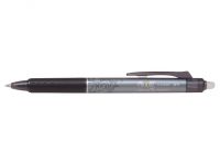 Pilot FriXion Clicker Erasable Retractable Gel Rollerball Pen 0.5mm Tip 0.25mm Line Black (Pack 12) - 223101201