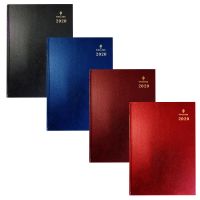 Collins A5 Desk Diary Day to Page 2020 Blue