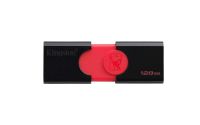 Kingston DataTraveler106 USB 3.0 Flash Drive 128GB Black Red