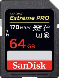 SanDisk 64GB Extreme Pro SDXC