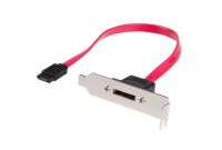 StarTech.com 1ft LP SATA to eSATA Plate Adapter