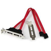 StarTech.com 2 Port Low Profile SATA to eSATA