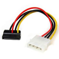 StarTech.com 6in 4 Pin to Left Angle SATA Power Cable