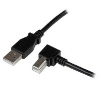 StarTech.com 3m USB 2.0 A to Right Angle B Cable MM