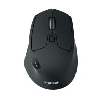 Logitech M720 Triathlon 1000 DPI Multi-Computer Wireless Black Mouse