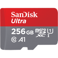 Sandisk Ultra MicroSDXC 256GB and SD Adapter