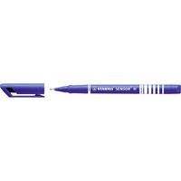 STABILO SENSOR medium Pen 0.8mm Line Blue (Pack 10) - 187/41