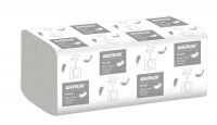Katrin Plus V-fold Paper Towels Zig Zag 20x200 Sheets 2-Ply Handy Pack (Pack 4000 Towels) - 35311