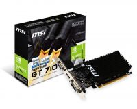 MSI GT 710 Silent 2GB DDR3 Low Profile Graphics Card