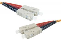 EXC 10m Fibre Duplex 50 125 OM3 SCSC PURPLE