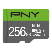 PNY 256GB Elite CL10 UHS1 MicroSDXC and Adapter
