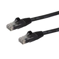 StarTech.com 1m Black Gigabit Snagless RJ45 UTP Cat6 Patch Cable