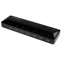 StarTech.com 7 Port USB 3.0 Hub with 2 x 2.4A Ports