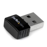 StarTech.com USB 2.0 802.11n 2T2R WiFi Adapter Black