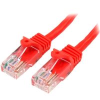 StarTech.com 10m Red Snagless Cat5e Patch Cable