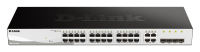 D-Link 28 Port Gigabit Smart Managed Switch with 4 Combo Ports