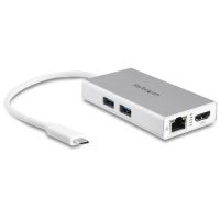 USB C Multiport Adapter 4K 60W PD Silver