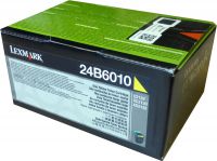 OEM Lexmark 24B6010 Yellow 3000 Pages Original Toner