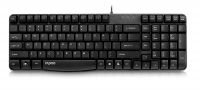 Rapoo N2400 Wired USB Full-Size Black Keyboard