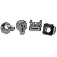 StarTech.com 50 Pkg M6 Mounting Screws and Cage Nuts