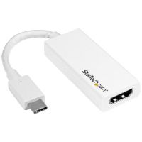 StarTech.com USB C to HDMI Adapter 4K 60Hz White