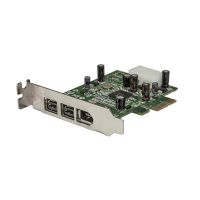 StarTech.com 3 Port 2b 1a LP 1394 PCIe FireWire Card