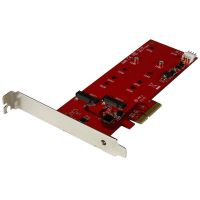 StarTech.com 2x M.2 SSD Controller Card PCIe