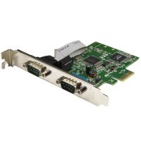 StarTech.com 2PT PCIe Serial Card with 16C1050 UART