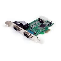 StarTech.com 2PT PCIe Serial Adapter Card 16550 UART