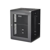 StarTech.com 4 Post 15U Wall Mount Rack Cabinet with Hinge