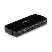 StarTech.com 7 Port SuperSpeed USB3 Hub with Adapter
