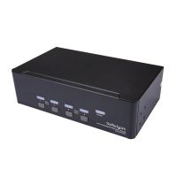 StarTech.com 4 Port Dual DisplayPort KVM Switch 4K60