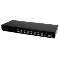 StarTech.com 8 Port 1U Rack Mount DVI USB KVM Switch