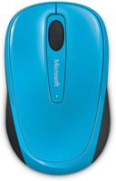 Microsoft Mobile 3500 Ambidextrous RF Wireless BlueTrack 1000 DPI Mouse Cyan Blue