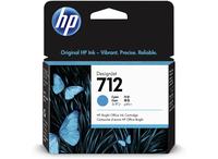 HP 712 Cyan Standard Capacity Ink Cartridge 29ml - 3ED67A