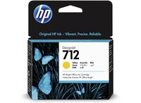 HP 712 Yellow Standard Capacity Ink Cartridge 29ml - 3ED69A