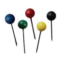 ValueX Map Pin Assorted Colours (Pack 100) - 26841