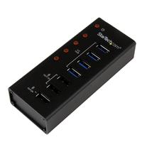 StarTech.com 4 PT USB3 Hub 3 Charging Ports 2x1A 1x2A