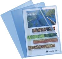 ValueX Cut Flush Folder A4 Grain Polypropylene Blue (Pack 10) 56112E