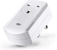 Devolo Home Control Smart Metering Plug White 3000W Time Controlled Activation and Disabling of Connected Devices