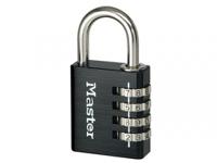 Masterlock Aluminium Combination Padlock 40mm Black - 40503