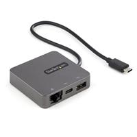 StarTech.com USB C Multiport Adapter Mini Dock USB C to 4K HDMI or 1080p VGA Video 10Gbps USB GbE Portable Travel Laptop Dock