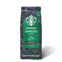 STARBUCKS DARK Espresso Roast Whole Coffee Bean (Pack 200g) - 12400227