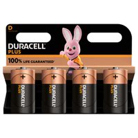 Duracell D Size Plus Power Battery Pack 4's 