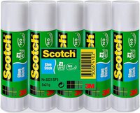 Scotch Permanent Glue Stick 21g (Pack 5) 7100115512