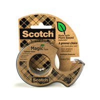 Scotch Magic Tape Greener Choice 19mm x 15m with 1 Recycled Dispenser 7100261907