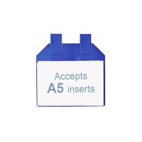 Beaverswood Magnetic Plastic Wrap-Around Pockets For Roll/Mesh Industrial Cages A5 Horizontal (Pack 10) - WRP5H/10