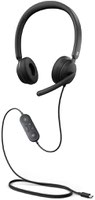 Microsoft Modern USB C Wired Headset For Business with Boom Microphone