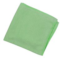 ValueX Microfibre Cloth 38 x 38cm Green (Pack 10) 0707026